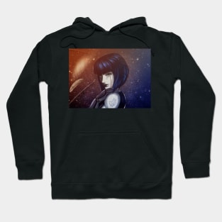 Astronaut with chicken tattoo Hoodie